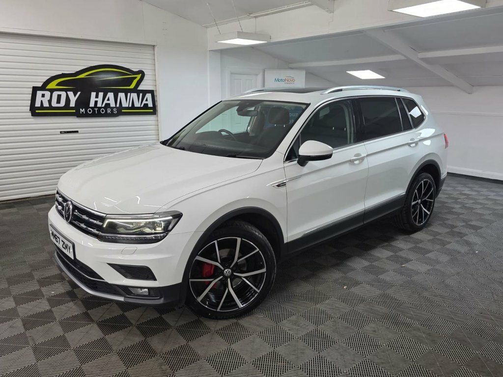 Volkswagen Tiguan Allspace 2.0 Tdi Sel Suv Dsg 4Motion Euro 6 S S White