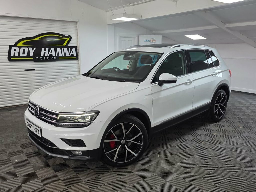 Volkswagen Tiguan 2.0 Tdi Sel Suv Dsg Euro 6 S S 150 P White