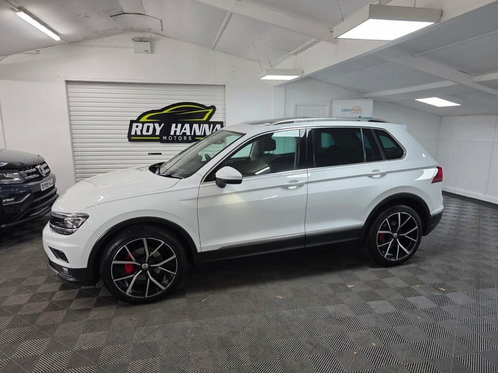 Volkswagen Tiguan 2017 2.0 Tdi Se Navigation Suv Dsg 4Mot White #29