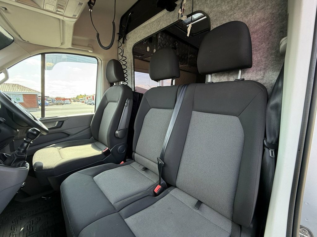 Volkswagen Crafter Cr35 Tdi Lwb Hr Trendline Ac Euro 6 U4709 White #12
