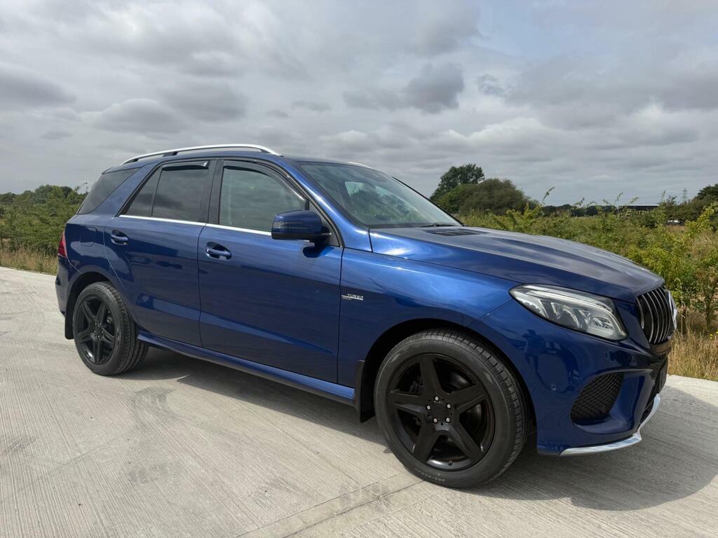 Mercedes-Benz GLE Class 3.0 Gle350d V6 Amg Line G-tronic 4Matic Euro 6 S Blue
