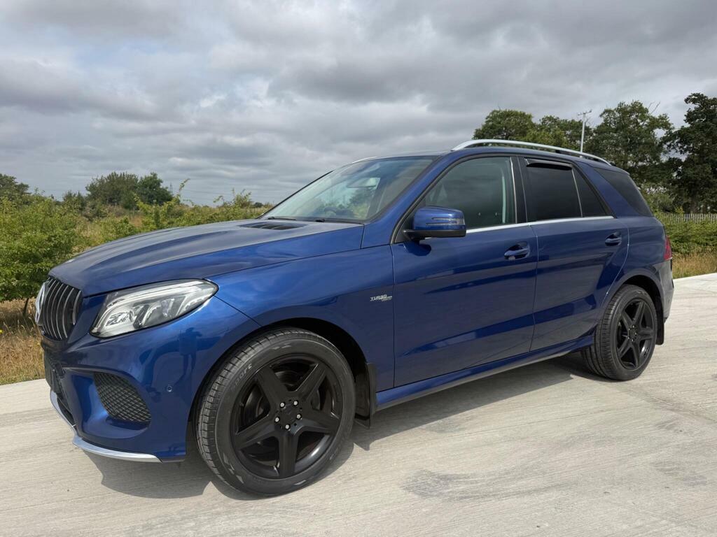 Mercedes-Benz GLE Class 3.0 Gle350d V6 Amg Line G-tronic 4Matic Euro 6 S Blue #4