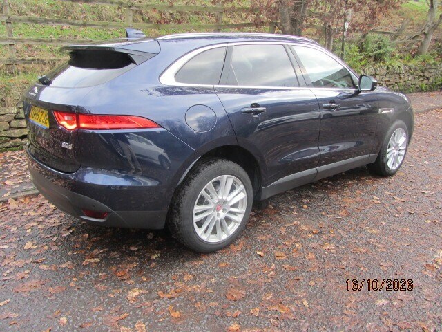 Jaguar F-Pace 2.0D Portfolio Awd Blue #4