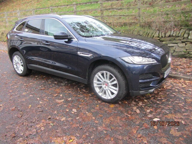 Jaguar F-Pace 2.0D Portfolio Awd Blue