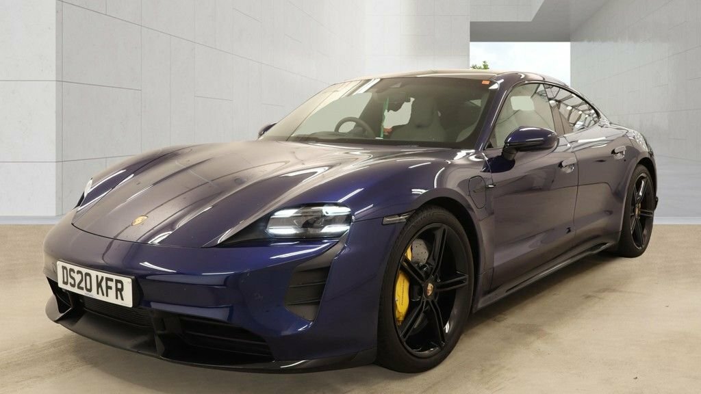 Porsche Taycan Saloon Blue #2