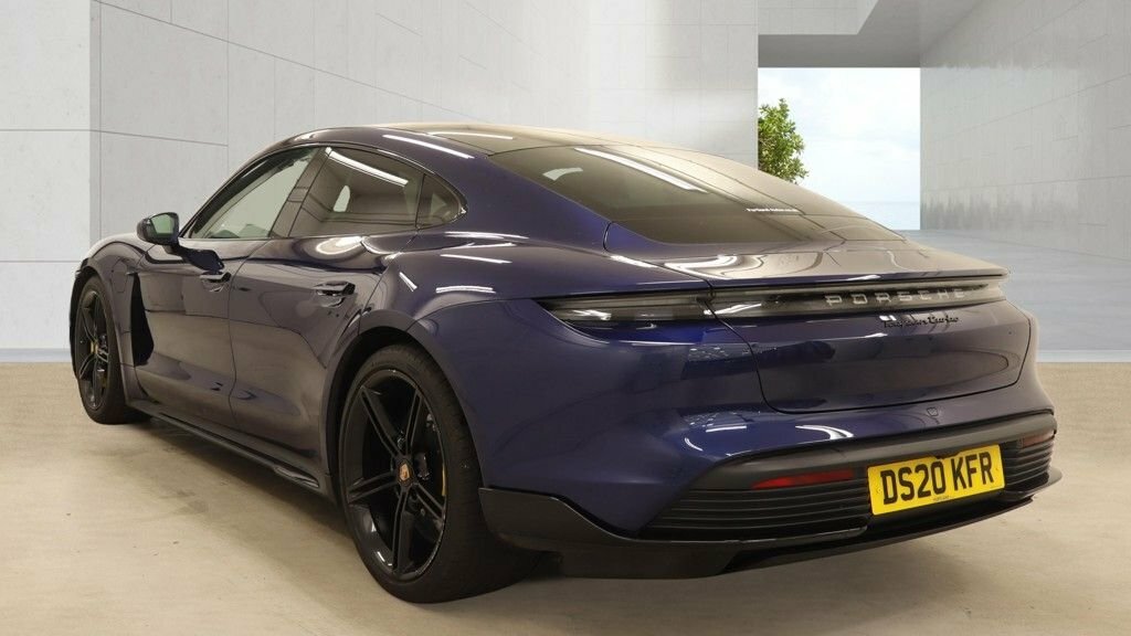 Porsche Taycan Saloon Blue #3