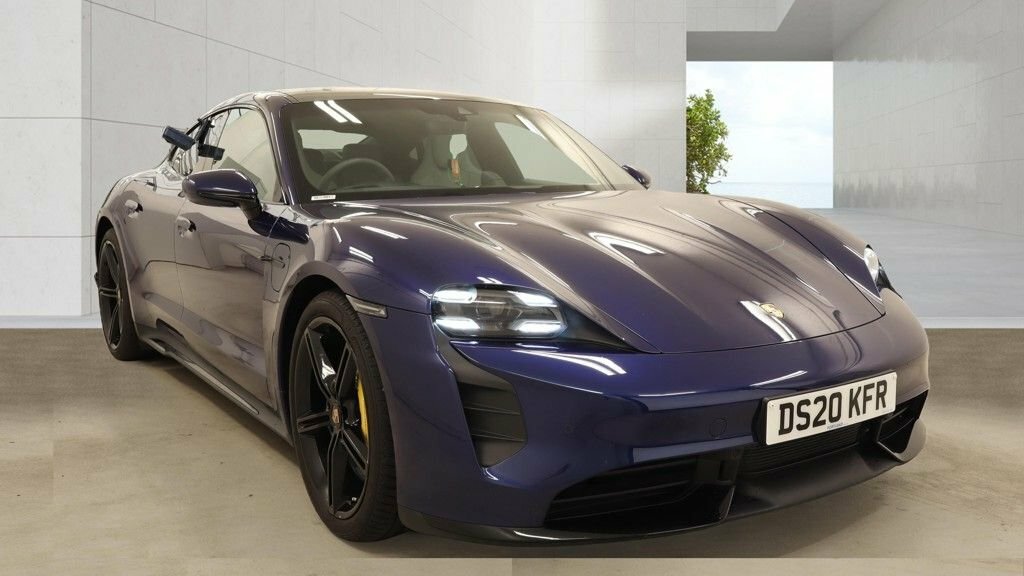 Porsche Taycan Saloon Blue