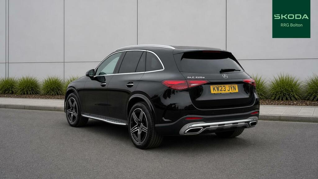 Mercedes-Benz GLC Class 220D 4Matic Amg Line Premium 9G-tronic KW23JYN Black #6
