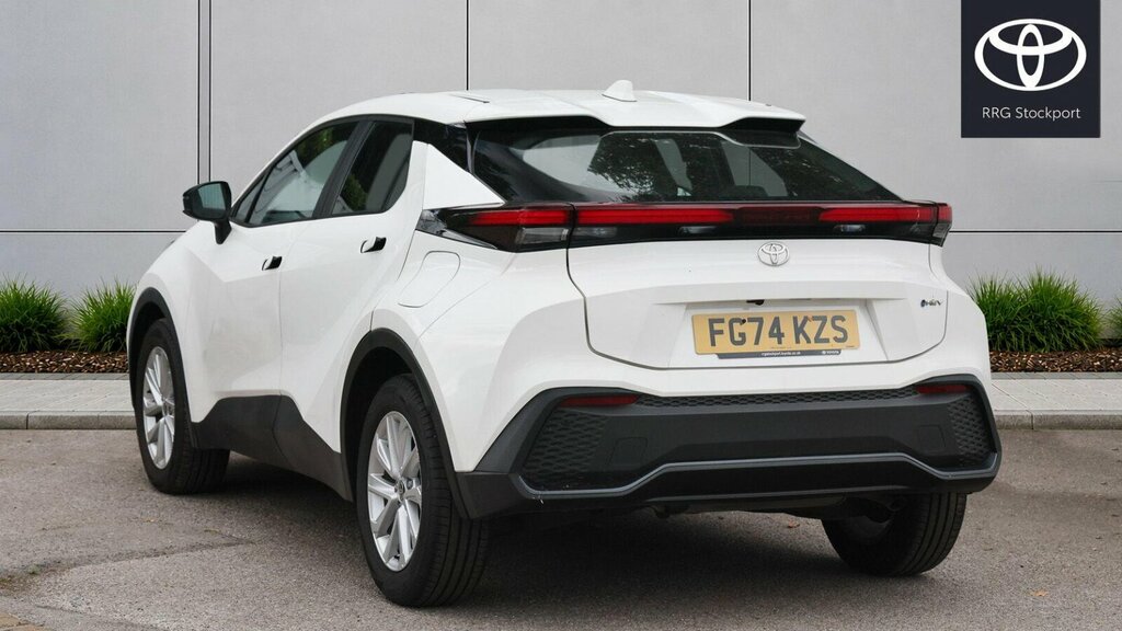 Toyota C-Hr 1.8 Vvt-h Icon Cvt Euro 6 Ss FG74KZS White #4