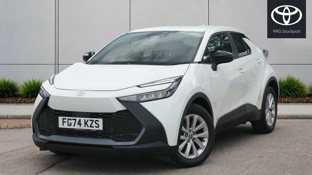 Toyota C-Hr 1.8 Vvt-h Icon Cvt Euro 6 Ss FG74KZS White #3