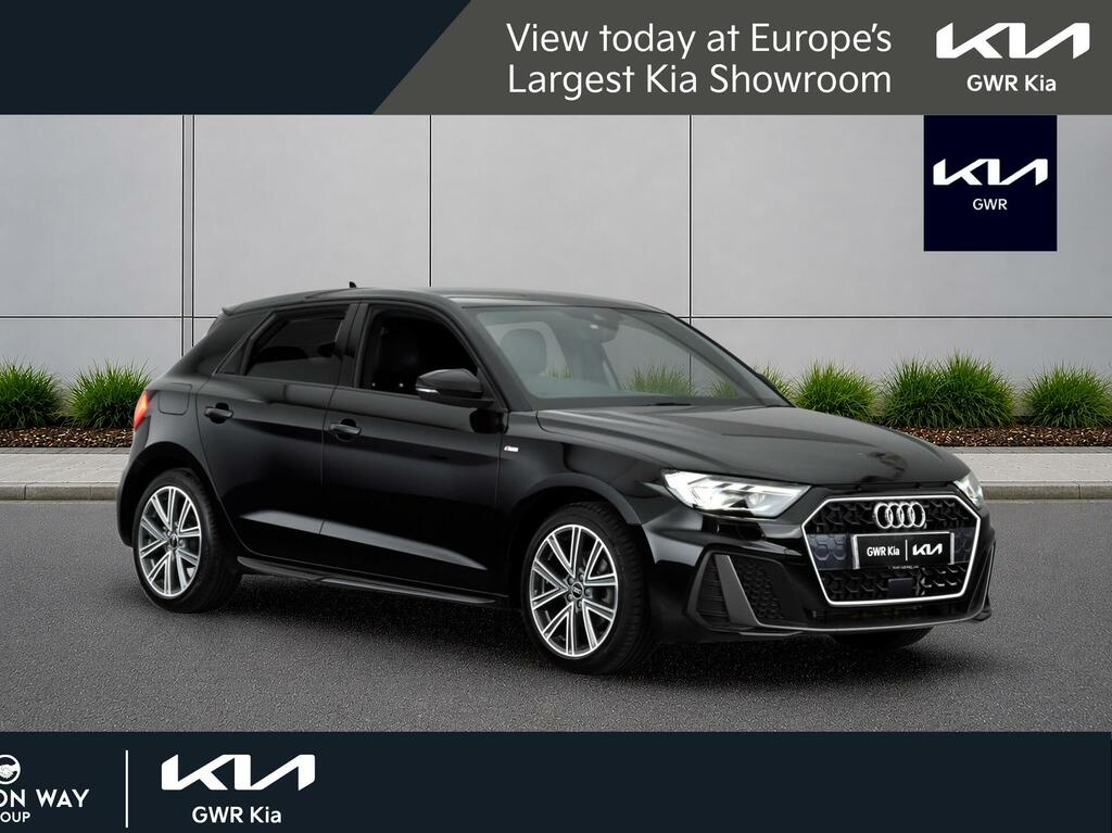 Audi A1 1.0 Tfsi 30 S Line Sportback S Tronic E EY75UGE Black