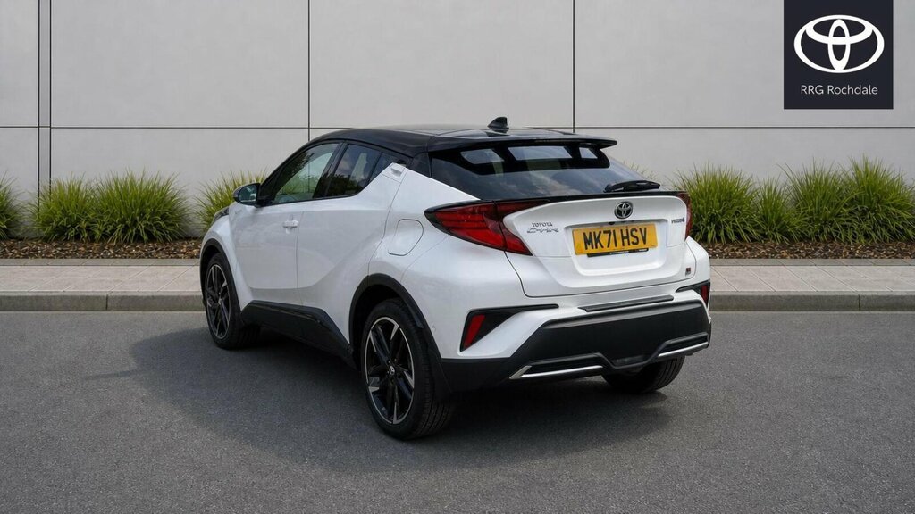 Toyota C-Hr 1.8 Vvt-h Gr Sport Cvt Euro 6 Ss MK71HSV White #6