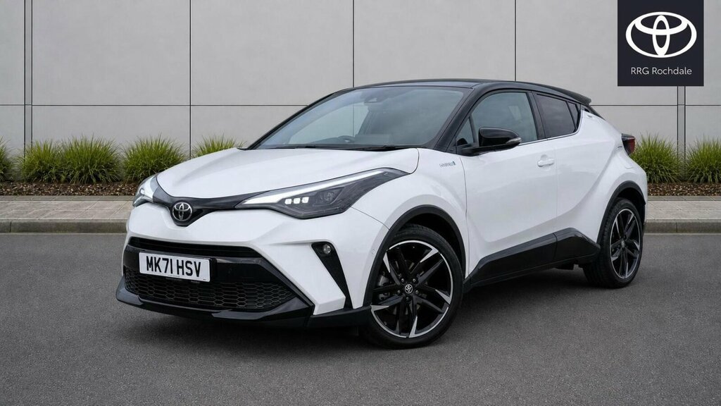 Toyota C-Hr 1.8 Vvt-h Gr Sport Cvt Euro 6 Ss MK71HSV White #3