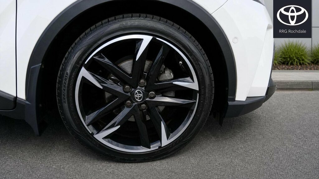 Toyota C-Hr 1.8 Vvt-h Gr Sport Cvt Euro 6 Ss MK71HSV White #5