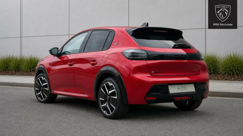 Peugeot e-208 51Kwh Gt 11Kw Charger MK26VSZ Red #5