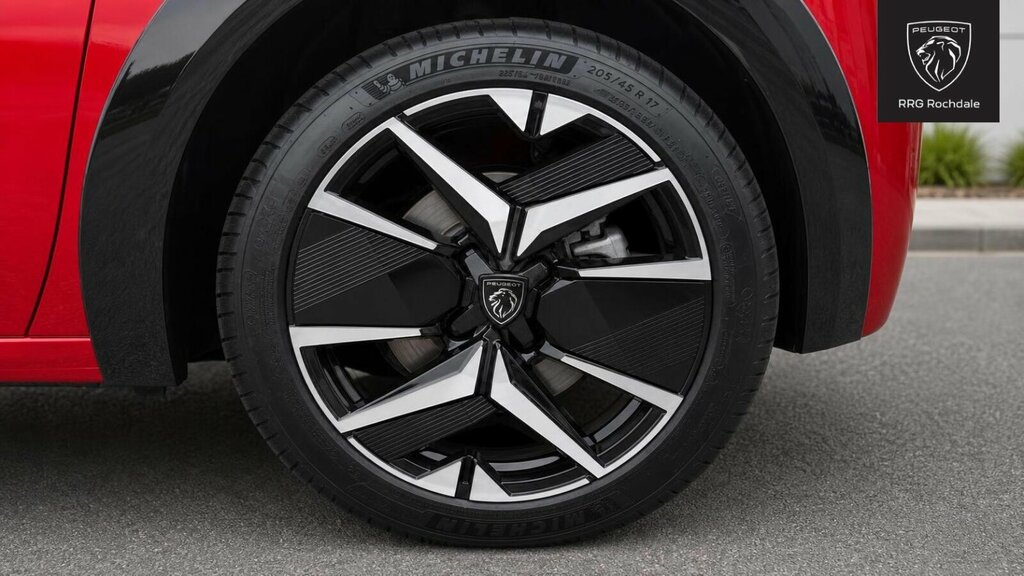 Peugeot e-208 51Kwh Gt 11Kw Charger MK26VSZ Red #4