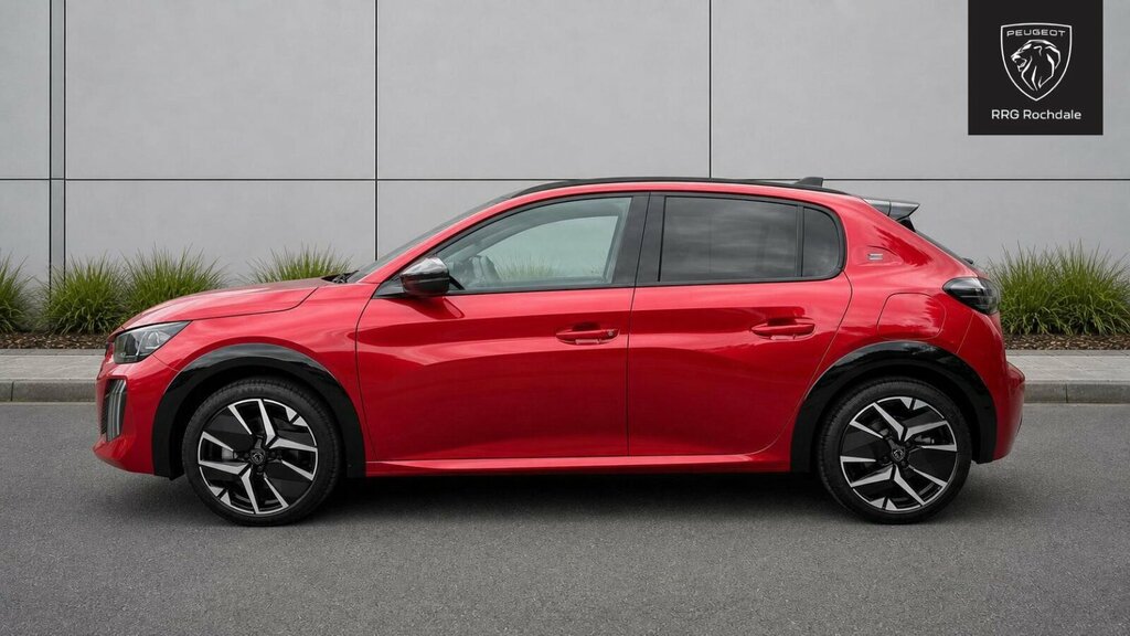 Peugeot e-208 51Kwh Gt 11Kw Charger MK26VSZ Red #3