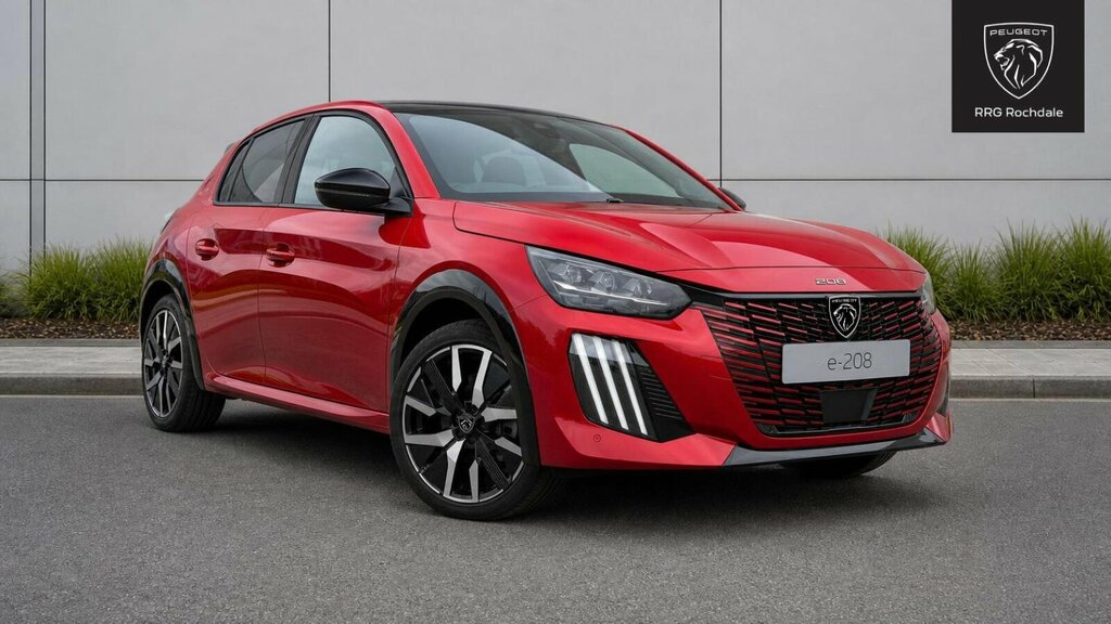 Peugeot e-208 51Kwh Gt 11Kw Charger MK26VSZ Red