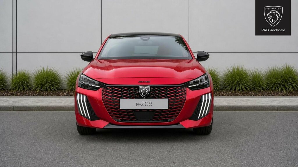 Peugeot e-208 51Kwh Gt 11Kw Charger MK26VSZ Red #2