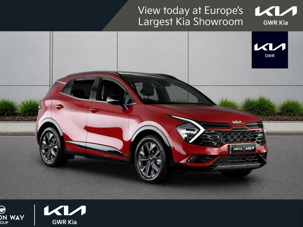 Kia Sportage 1.6 H T-gdi Gt-line S Euro 6 Ss BV72XUU Red