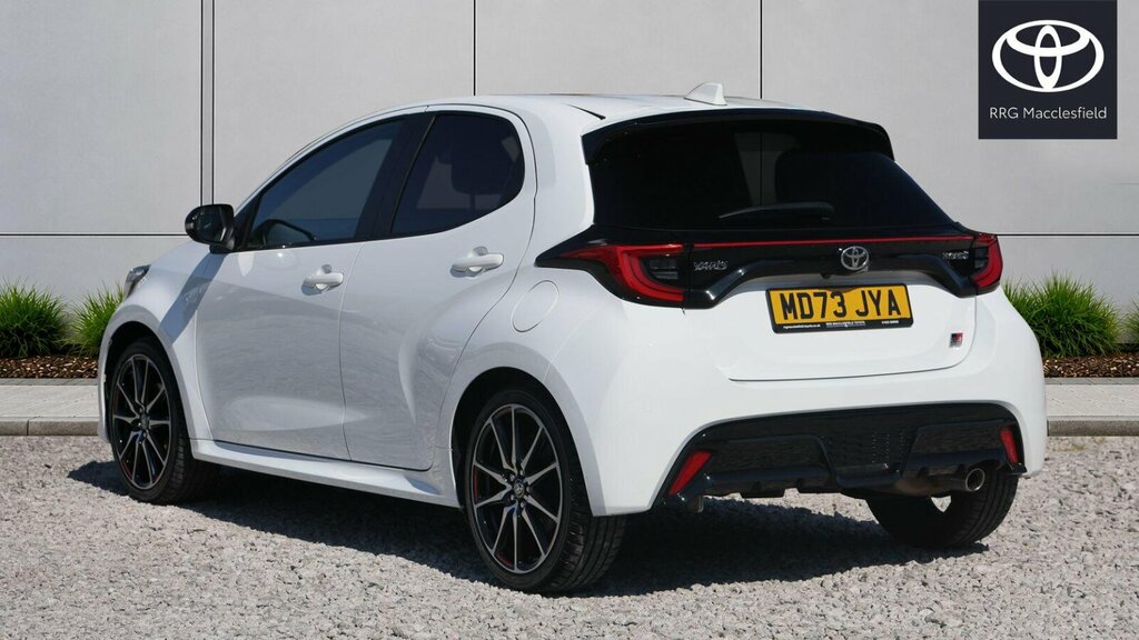 Toyota Yaris 1.5 Vvt-h Gr Sport E-cvt Euro 6 Ss MD73JYA White #4