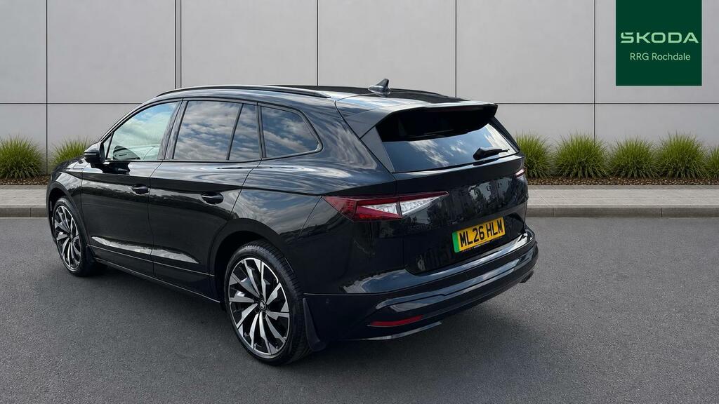 Skoda ENYAQ 210Kw 85X Sportline 82Kwh 4X4 ML26HLM Black #6