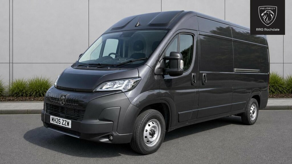 Peugeot Boxer 2.2 Bluehdi 3.5T Professional Panel Van Grey #3