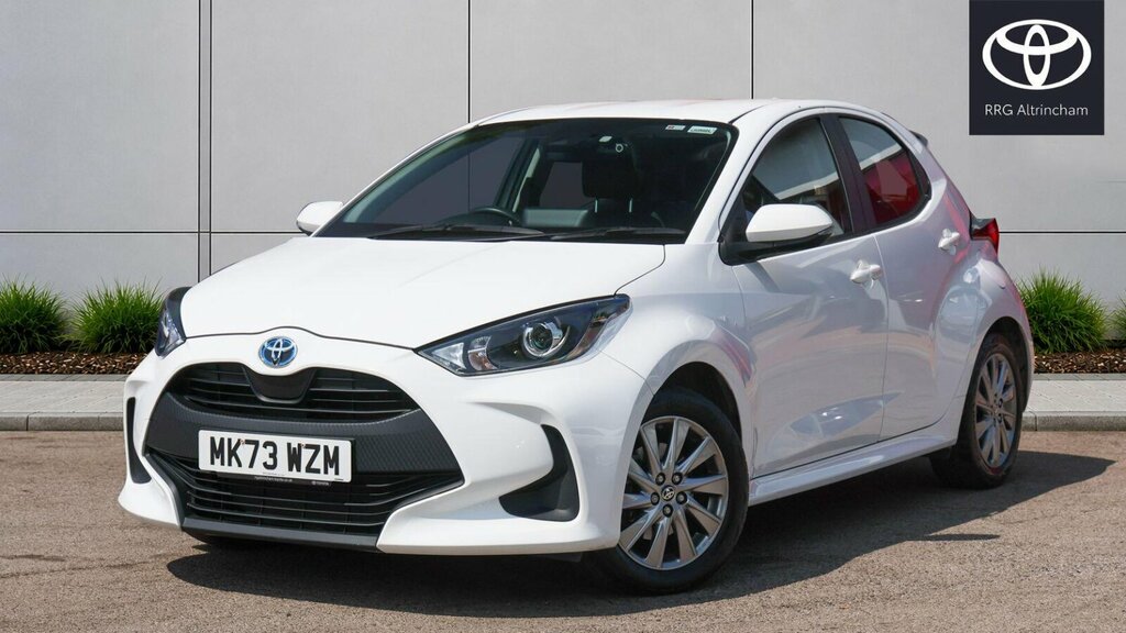 Toyota Yaris 1.5 Vvt-h Icon E-cvt Euro 6 Ss MK73WZM White #3