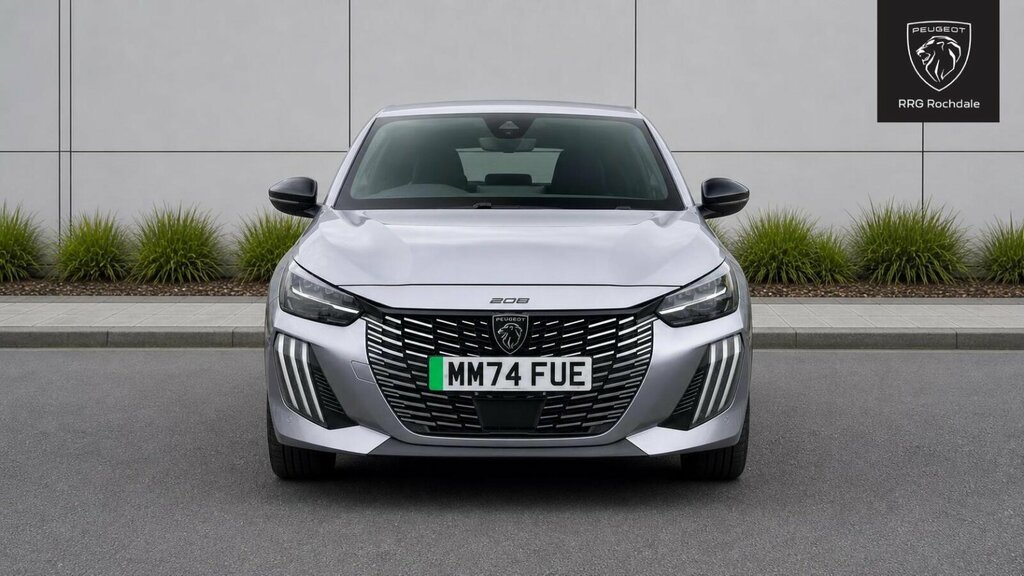 Peugeot e-208 51Kwh Gt 11Kw Charger MM74FUE Grey #2