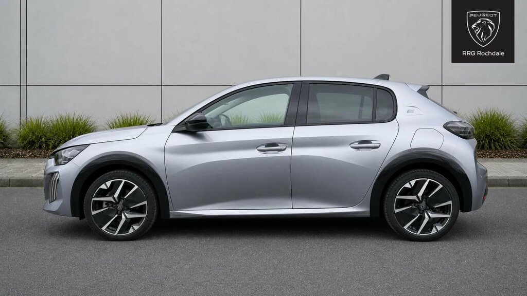 Peugeot e-208 51Kwh Gt 11Kw Charger MM74FUE Grey #4