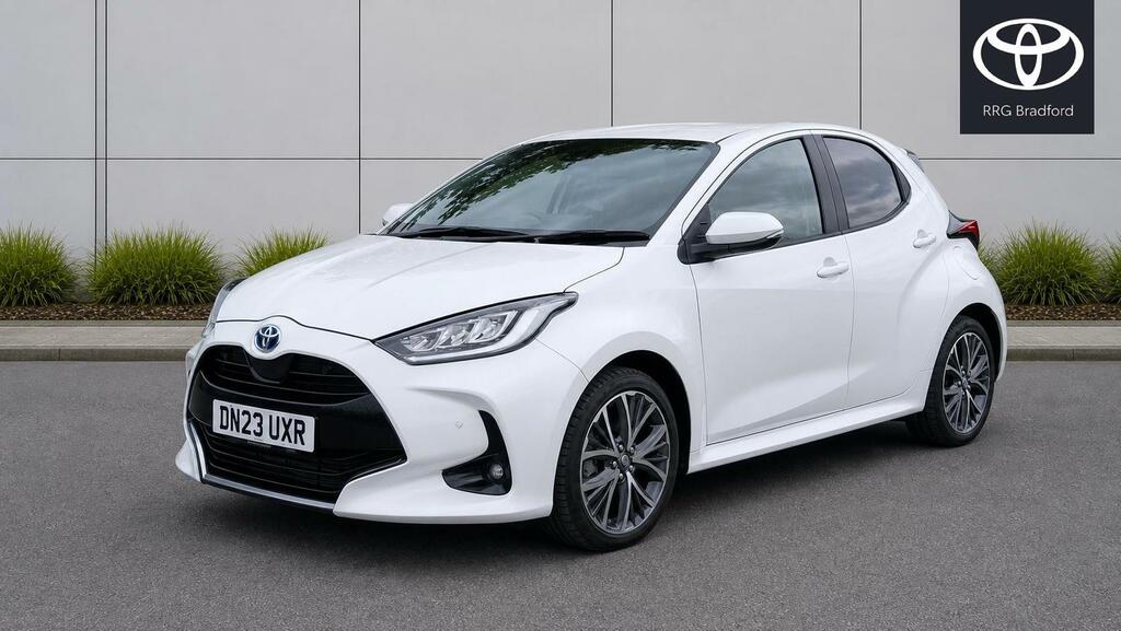 Toyota Yaris 1.5 Vvt-h Excel E-cvt Euro 6 Ss DN23UXR White #3