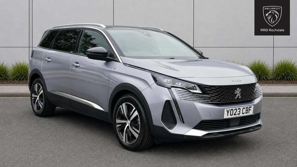 Peugeot 5008 1.5 Bluehdi Gt Eat Euro 6 Ss YO23CBF Grey