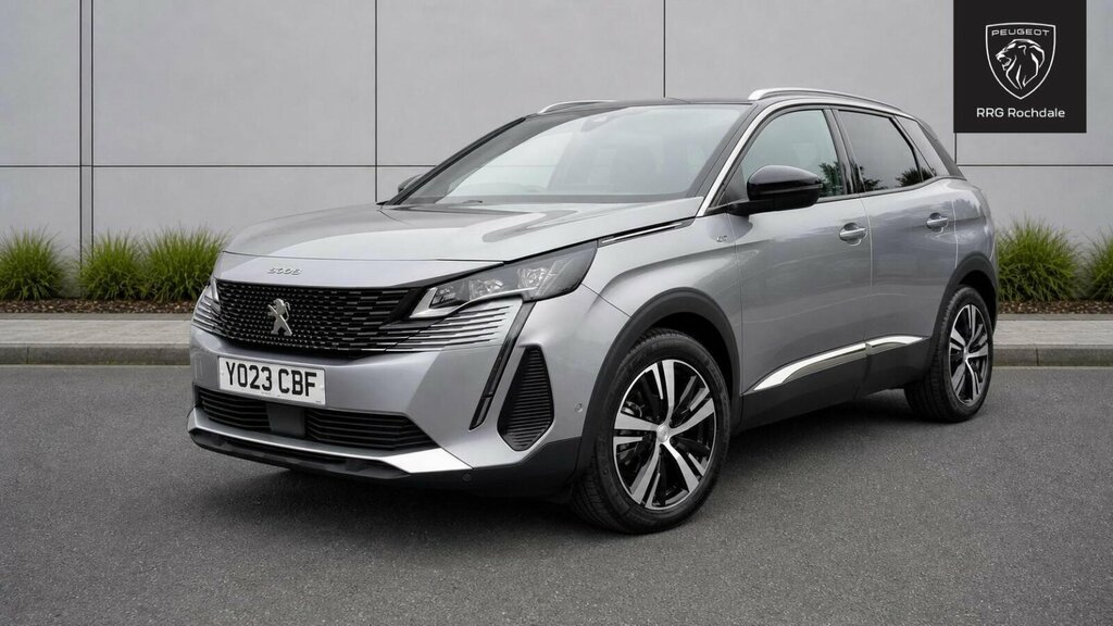 Peugeot 5008 1.5 Bluehdi Gt Eat Euro 6 Ss YO23CBF Grey #3