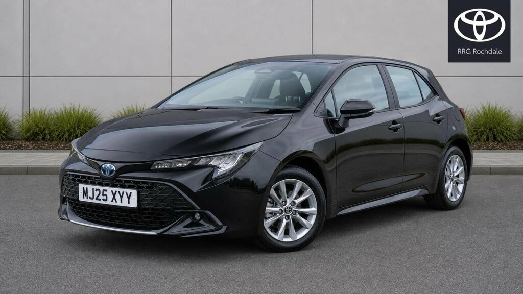 Toyota Corolla 1.8 Vvt-h Icon Touring Sports Cvt Euro 6 Ss MJ25XYY Black #2