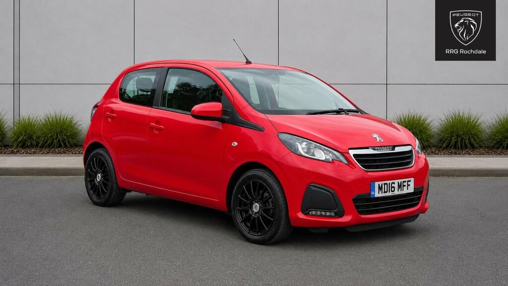Peugeot 108 1.0 Active 2 Tronic Euro 6 Red