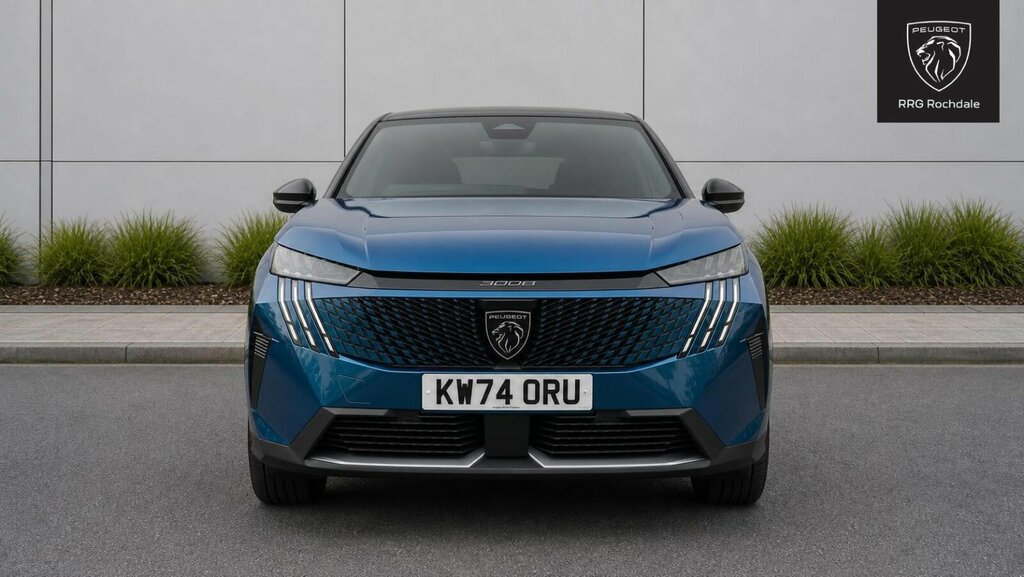 Peugeot 3008 1.2 Gt E-dsc6 Euro 6 Ss KW74ORU Blue #2
