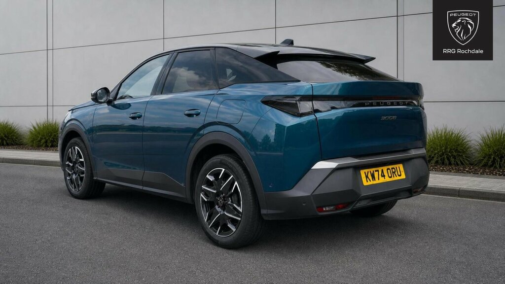 Peugeot 3008 1.2 Gt E-dsc6 Euro 6 Ss KW74ORU Blue #6