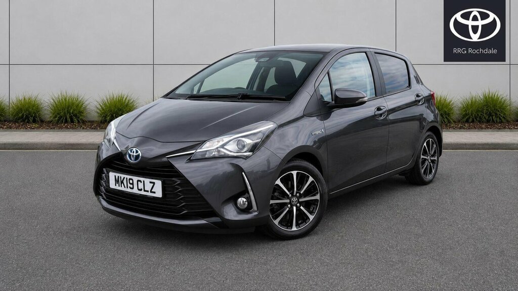 Toyota Yaris 1.5 Vvt-h Icon Tech E-cvt Euro 6 Ss MK19CLZ Grey #3