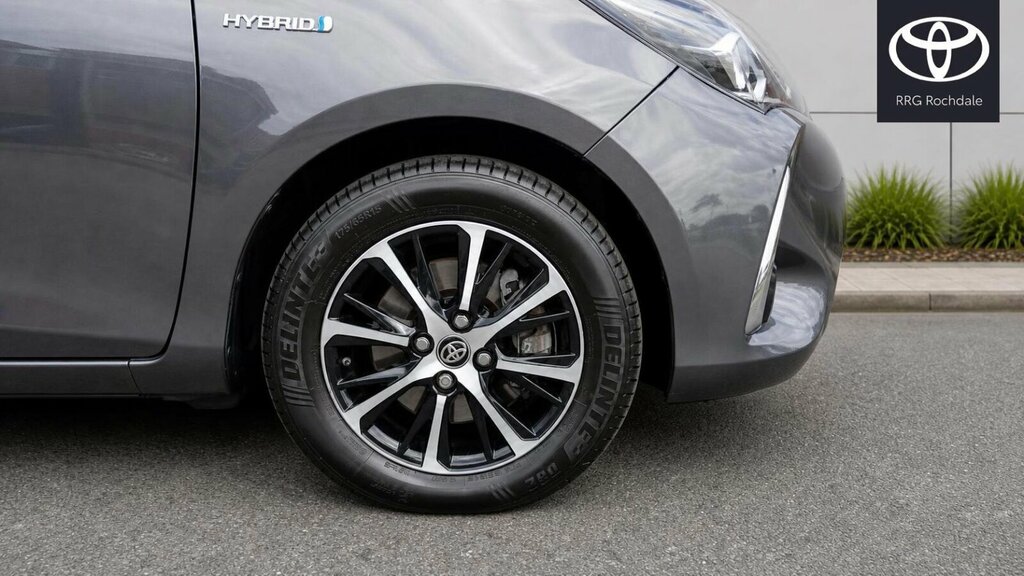 Toyota Yaris 1.5 Vvt-h Icon Tech E-cvt Euro 6 Ss MK19CLZ Grey #5