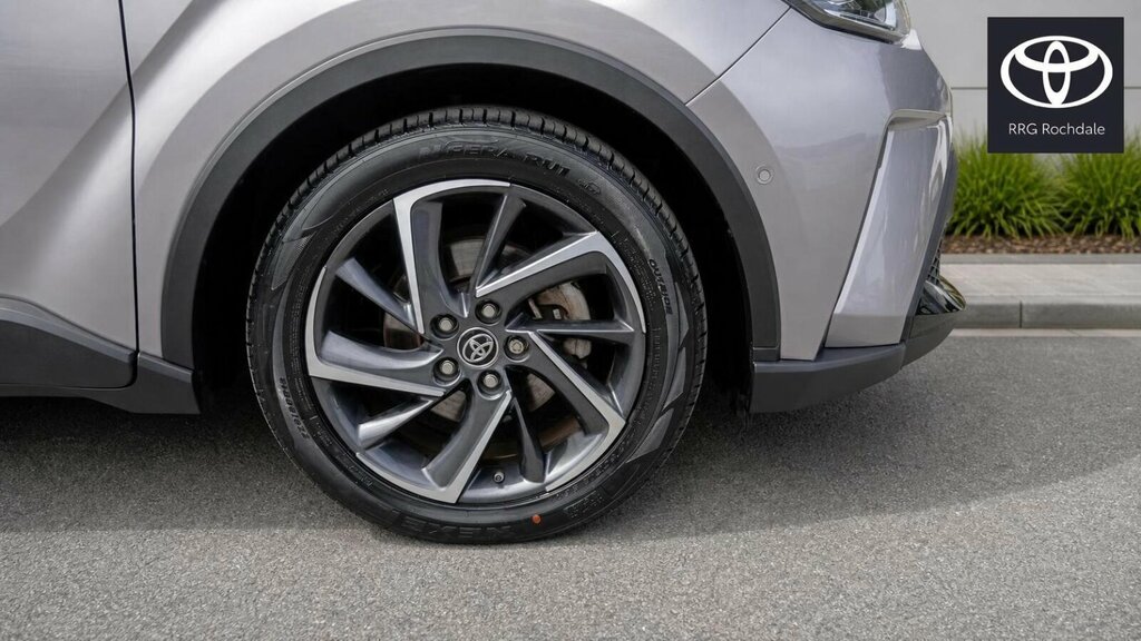 Toyota C-Hr 2.0 Vvt-h Dynamic Cvt Euro 6 Ss Silver #5