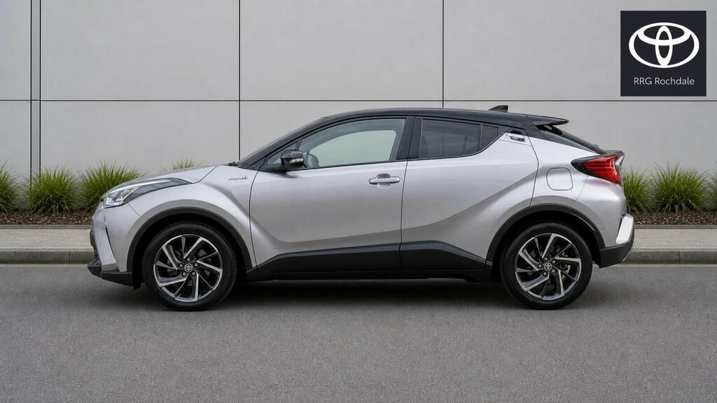 Toyota C-Hr 2.0 Vvt-h Dynamic Cvt Euro 6 Ss Silver #4