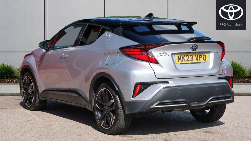 Toyota C-Hr 1.8 Vvt-h Gr Sport Cvt Euro 6 Ss MK23VPO Silver #4