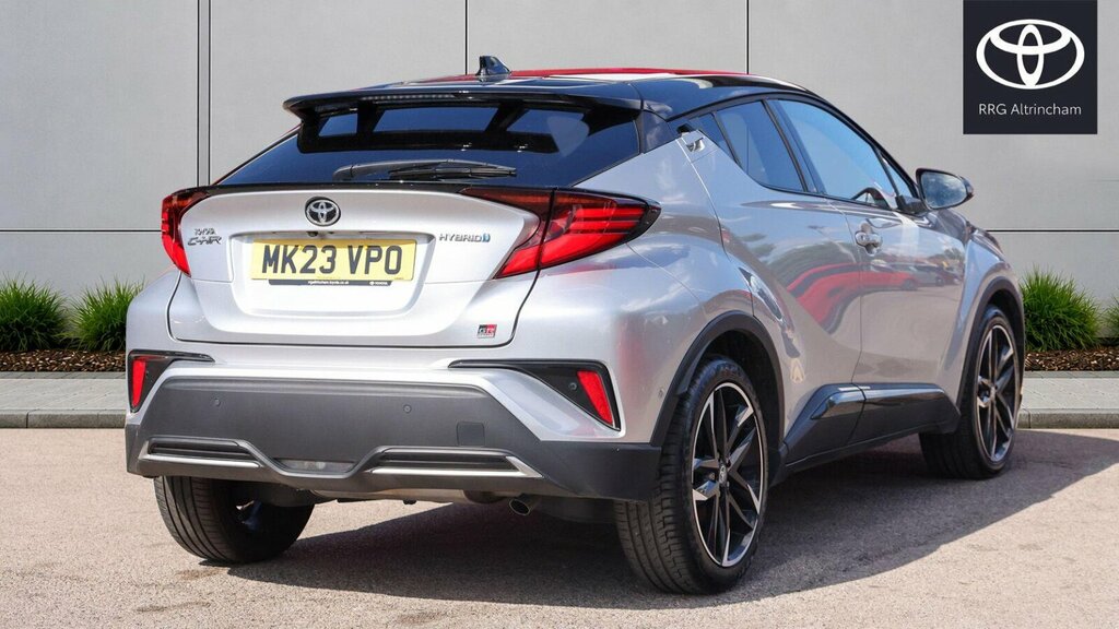 Toyota C-Hr 1.8 Vvt-h Gr Sport Cvt Euro 6 Ss MK23VPO Silver #2