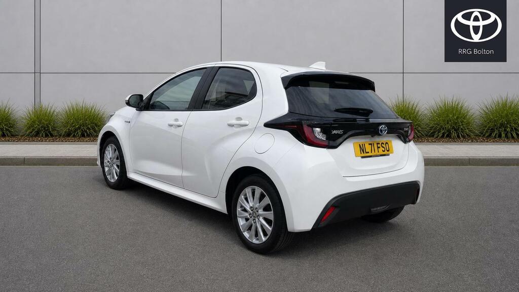 Toyota Yaris 1.5 Vvt-h Icon E-cvt Euro 6 Ss NL71FSO White #6