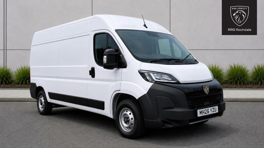 Peugeot Boxer 2.2 Bluehdi 3.5T Professional L3 H2 Euro 6 Ss 5 White