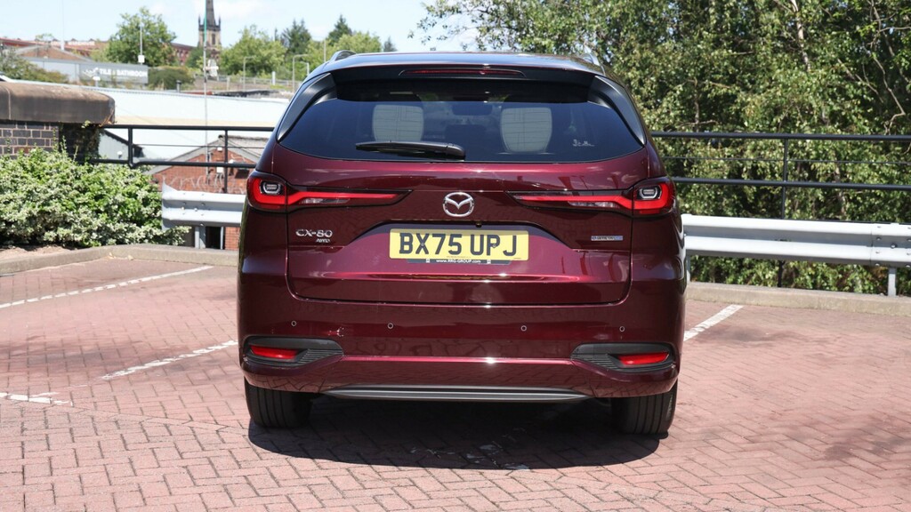 Mazda CX-80 2.5 Phev Takumi Plus Awd Convdappan Red #4