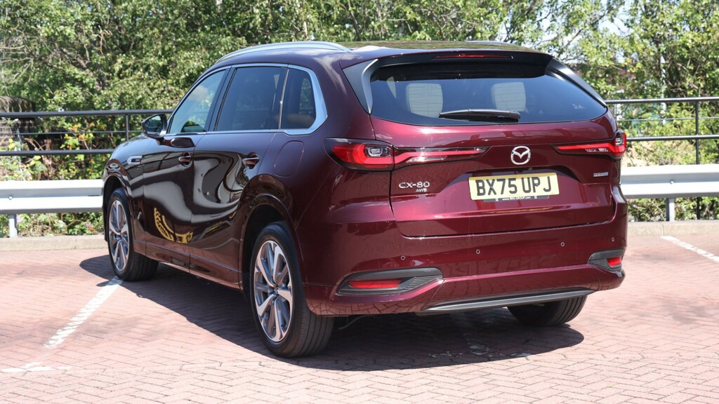 Mazda CX-80 2.5 Phev Takumi Plus Awd Convdappan Red #3