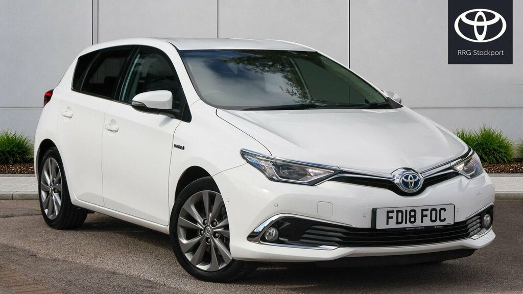 Toyota Auris 1.8 Vvt-h Excel Cvt Euro 6 Ss White