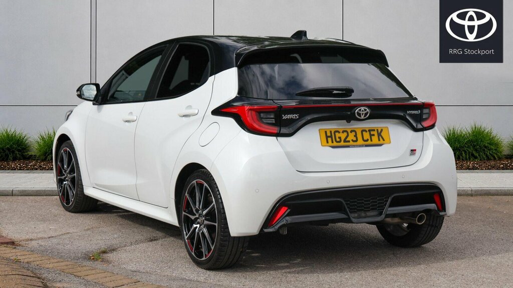 Toyota Yaris 1.5 Vvt-h Gr Sport E-cvt Euro 6 Ss HG23CFK White #4