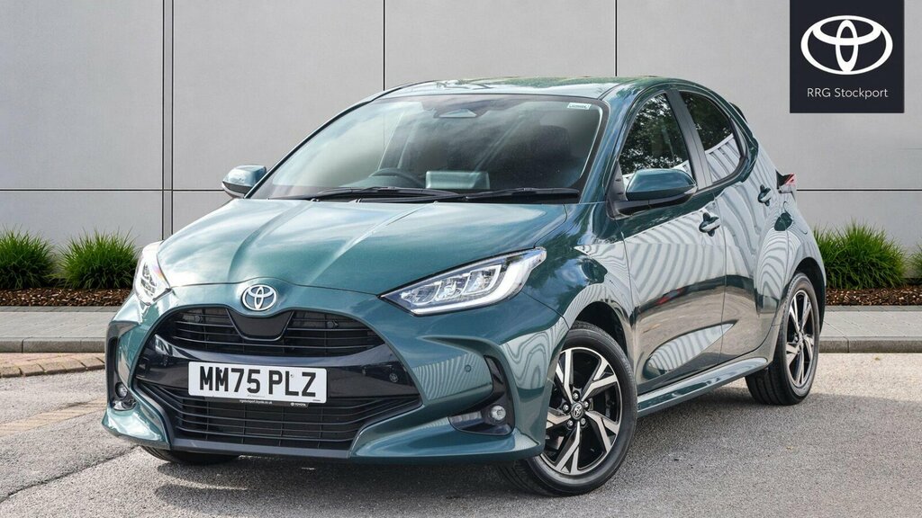 Toyota Yaris 1.5 Vvt-h Design Hatchback Hybrid E-cvt MM75PLZ Green #3